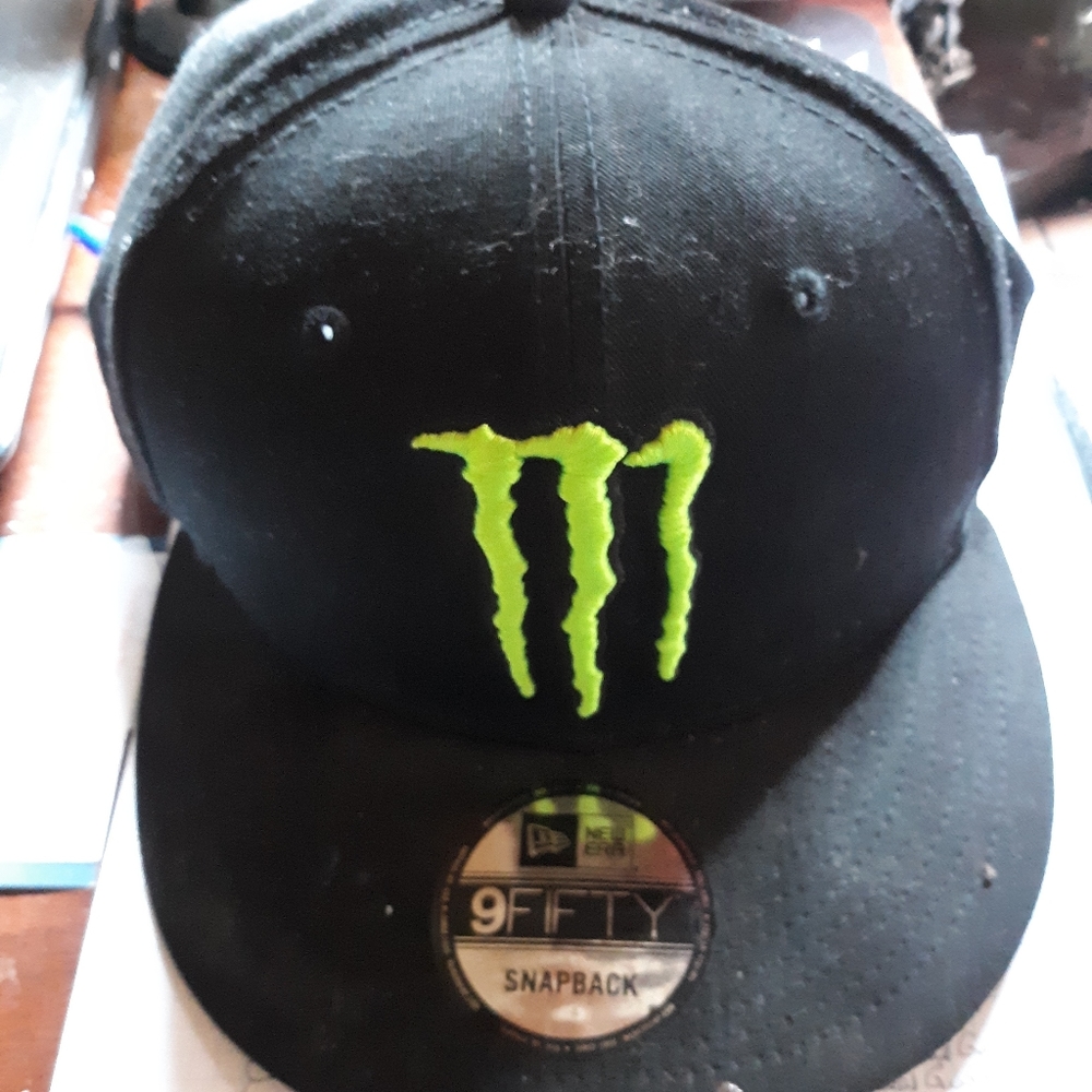 Monster Energy Flat Billed Hat